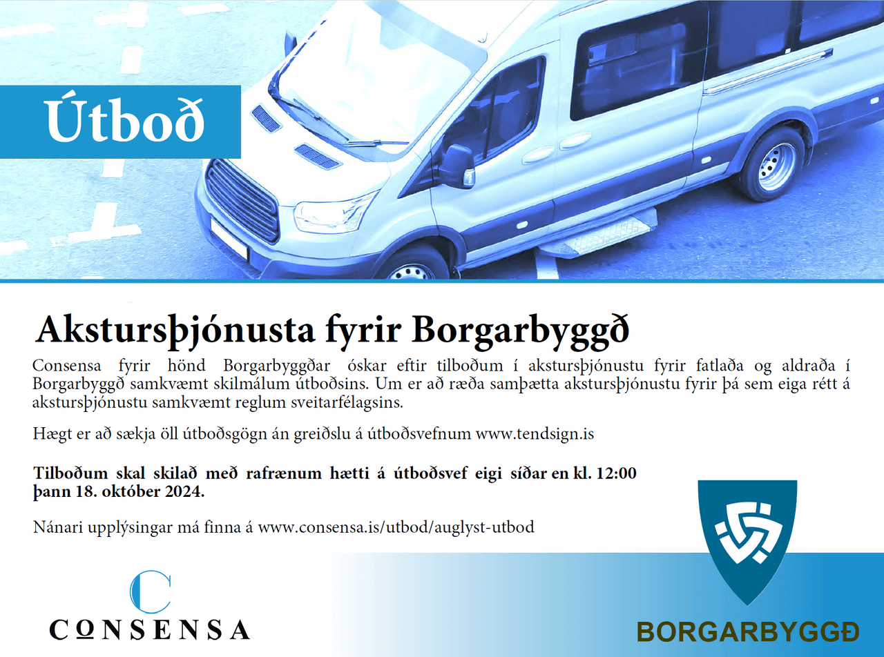 Akstursþjónusta fyrir Borgarbyggð