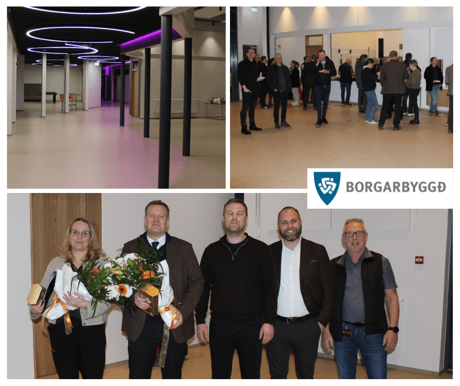 Ný skólabygging Grunnskólans á Kleppjárnsreykjum afhent