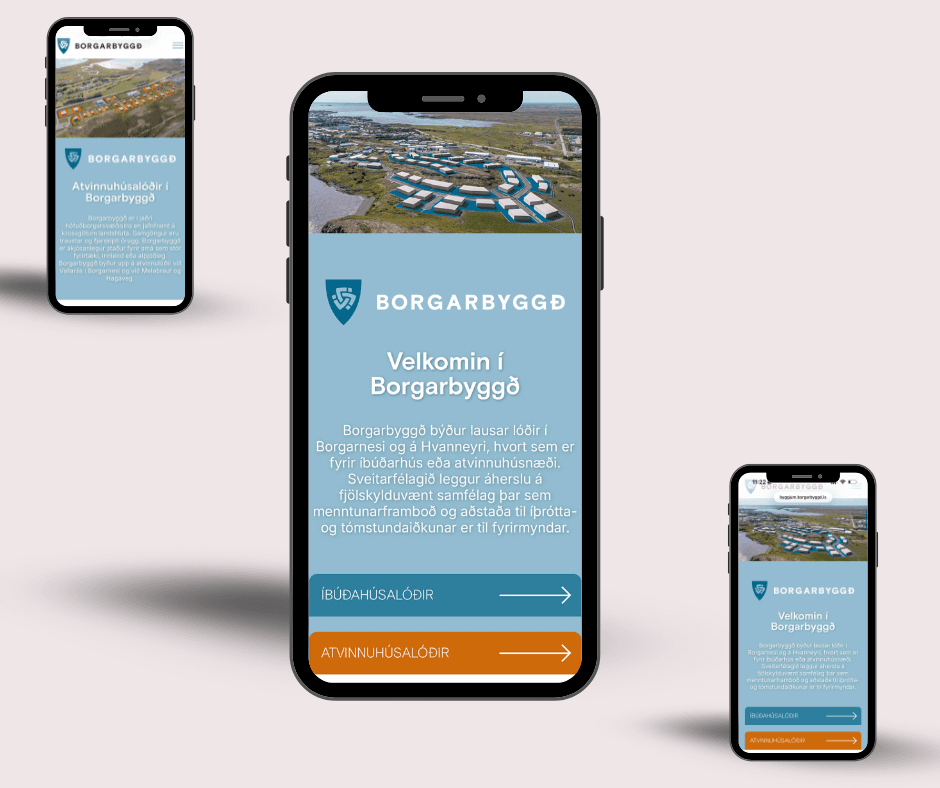 Nýr markaðs- og úthlutunarvefur fyrir lóðir í Borgarbyggð fer í loftið